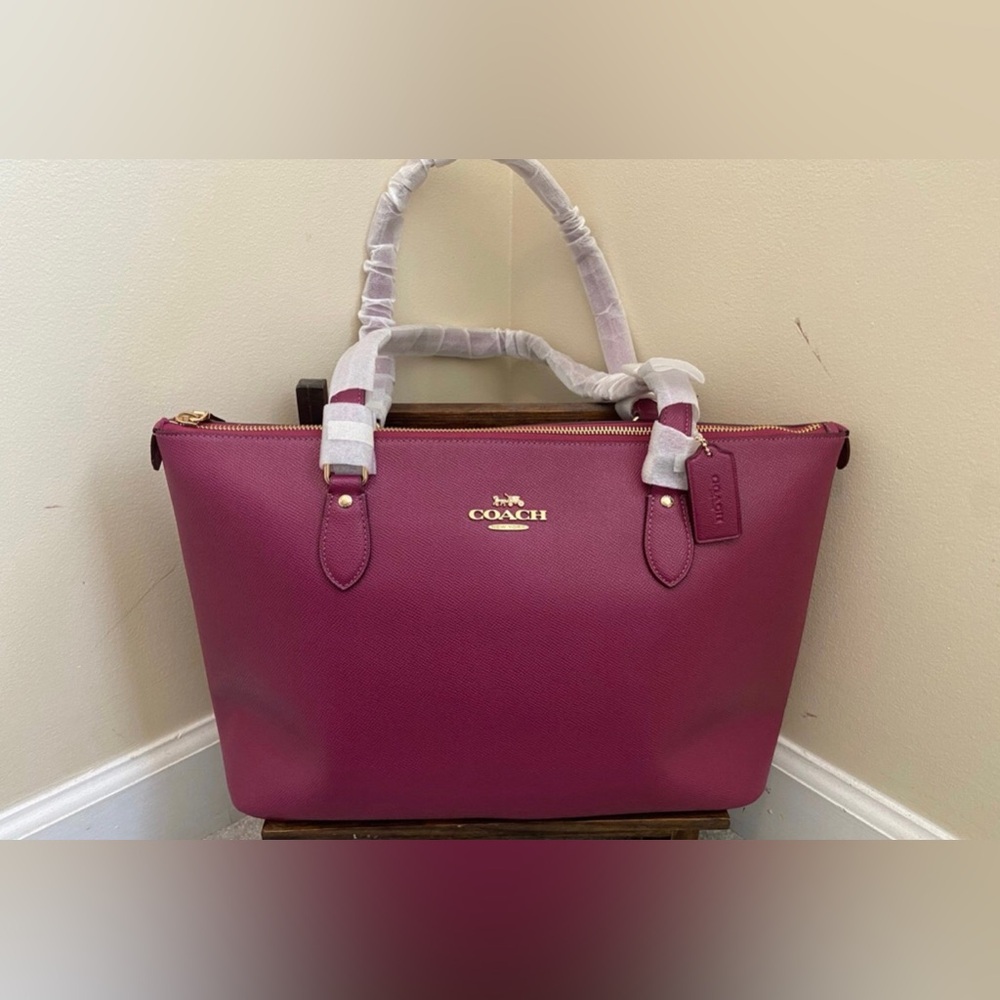 Pink Coach Large Gallery Tote
